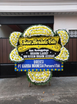 Papan Bunga Duka di Bungku Selatan