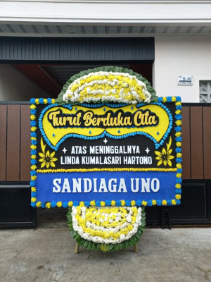 Papan Bunga Duka di Bungku Selatan